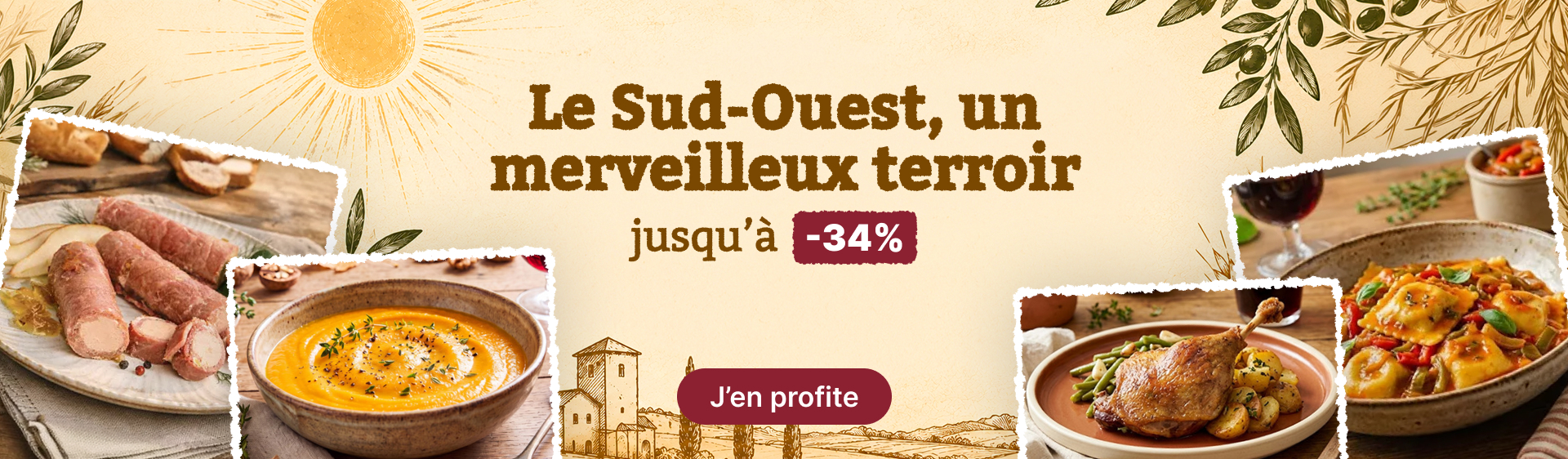 Spécialités du Gers, Foie Gras, Cassoulet, Cuisine du Terroir